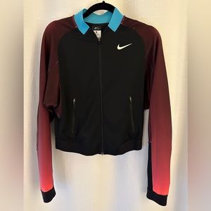Nike ombré sleeve court training jacket size S